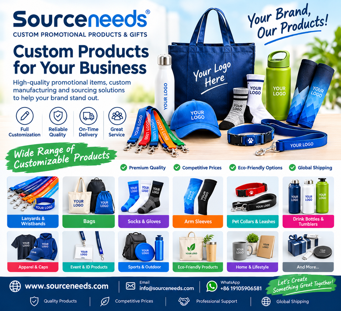 Custom Promotional Products & Branded Merchandise at Sourceneeds