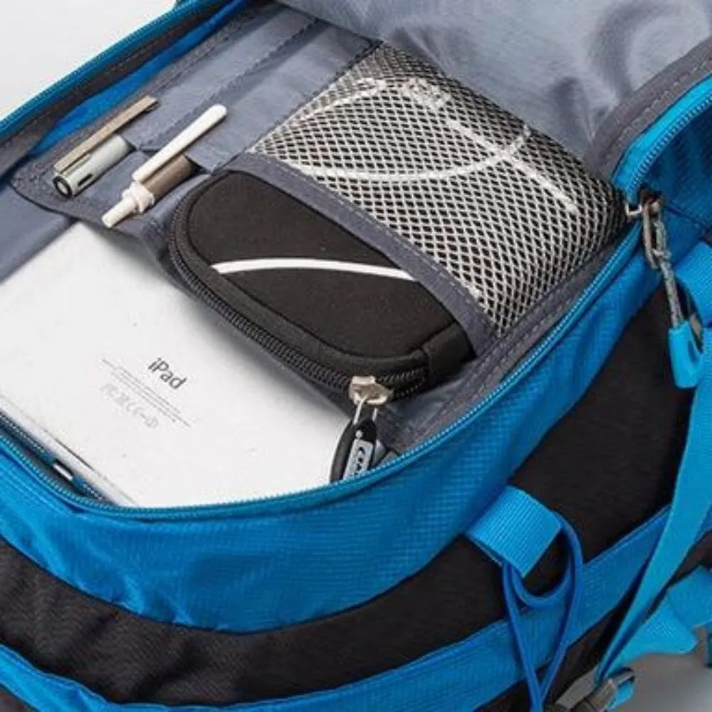 2 Pockets Fanny Packs with Reflective Zipper