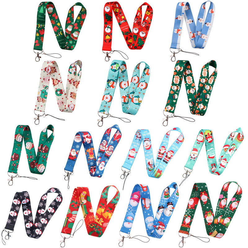 Custom Printed Christmas Lanyards