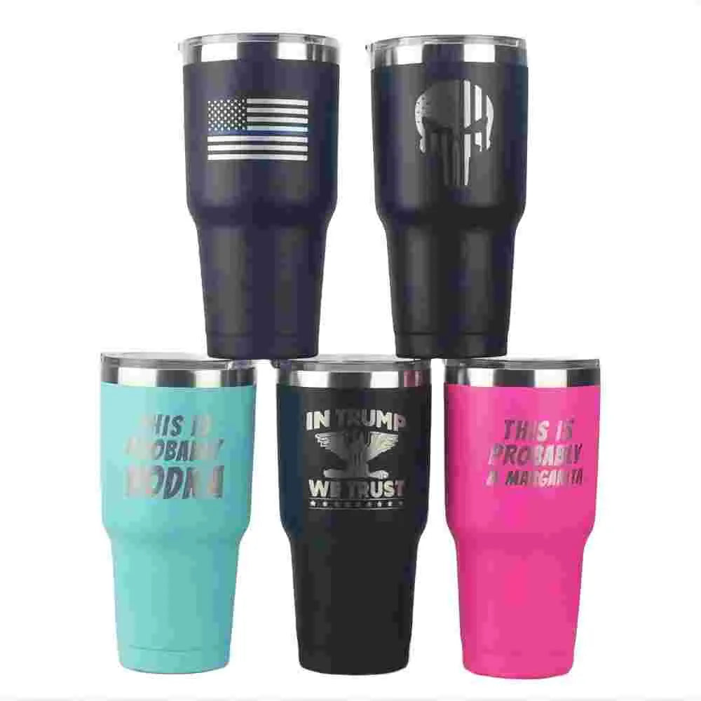 30oz Double Wall Stainless Steel Tumbler