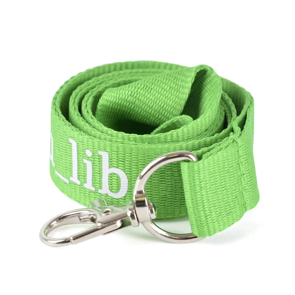 Flat Polyester Lanyards
