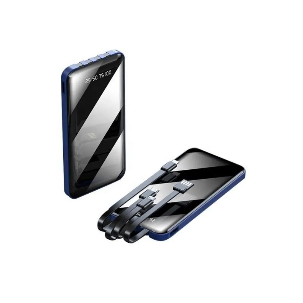 3 Cable Portable 10000mah Power Banks