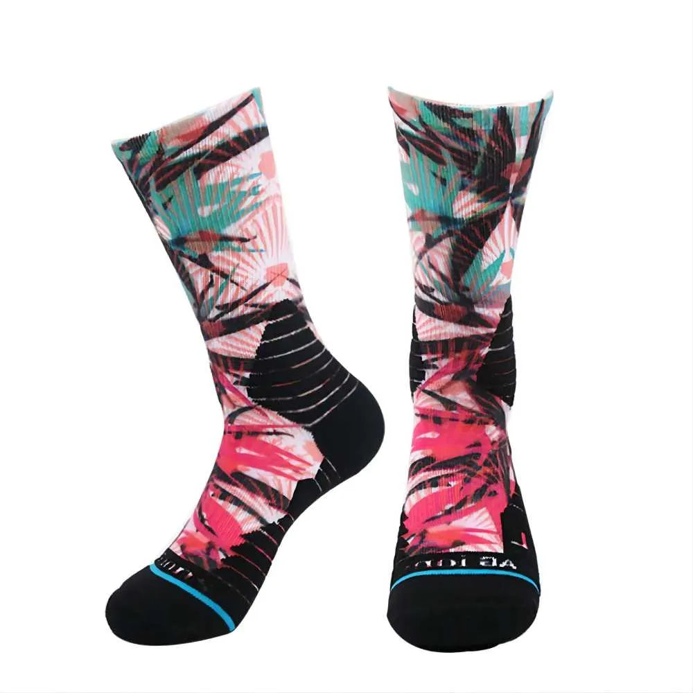 Custom Dye Sublimation 360 Degree Socks