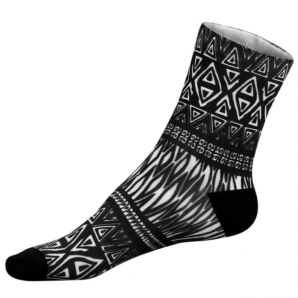 Custom Dye Sublimation 360 Degree Socks