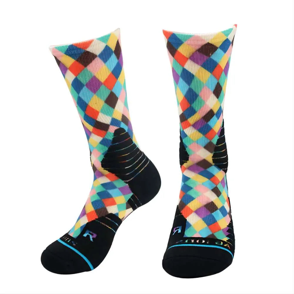 Custom Dye Sublimation 360 Degree Socks