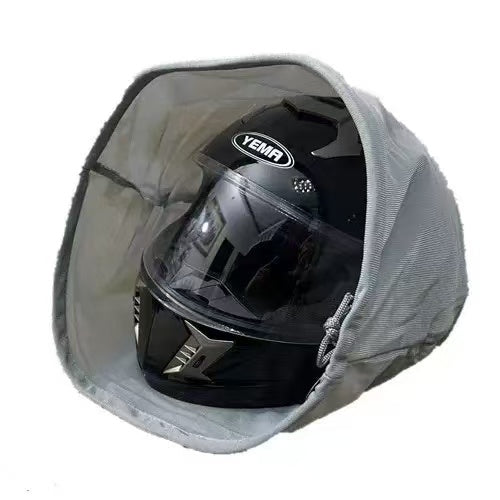 Custom Logo Helmet Bag Lightweight Large StorageBag Black Pouch Bags with Drawstring for Riding