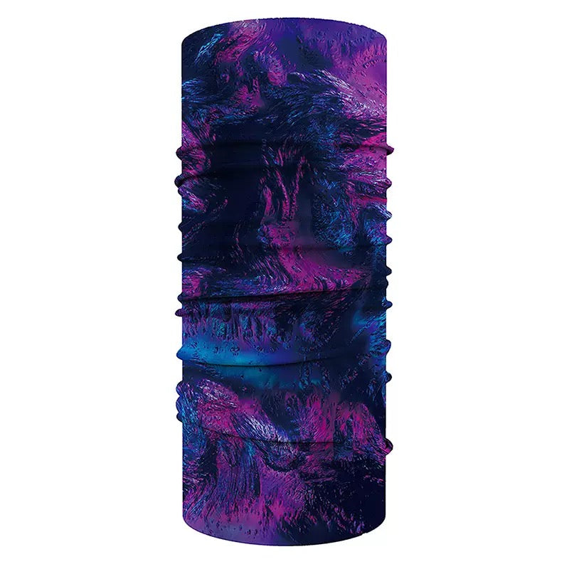 Custom Print Colorful Polyester Seamless Necktube