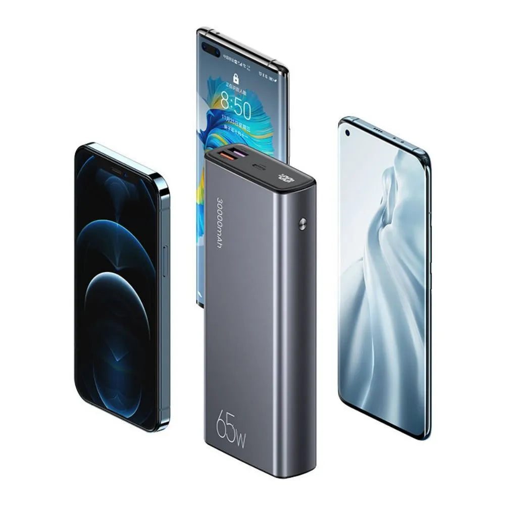 65W 30000mAh Fast Charging Power Banks