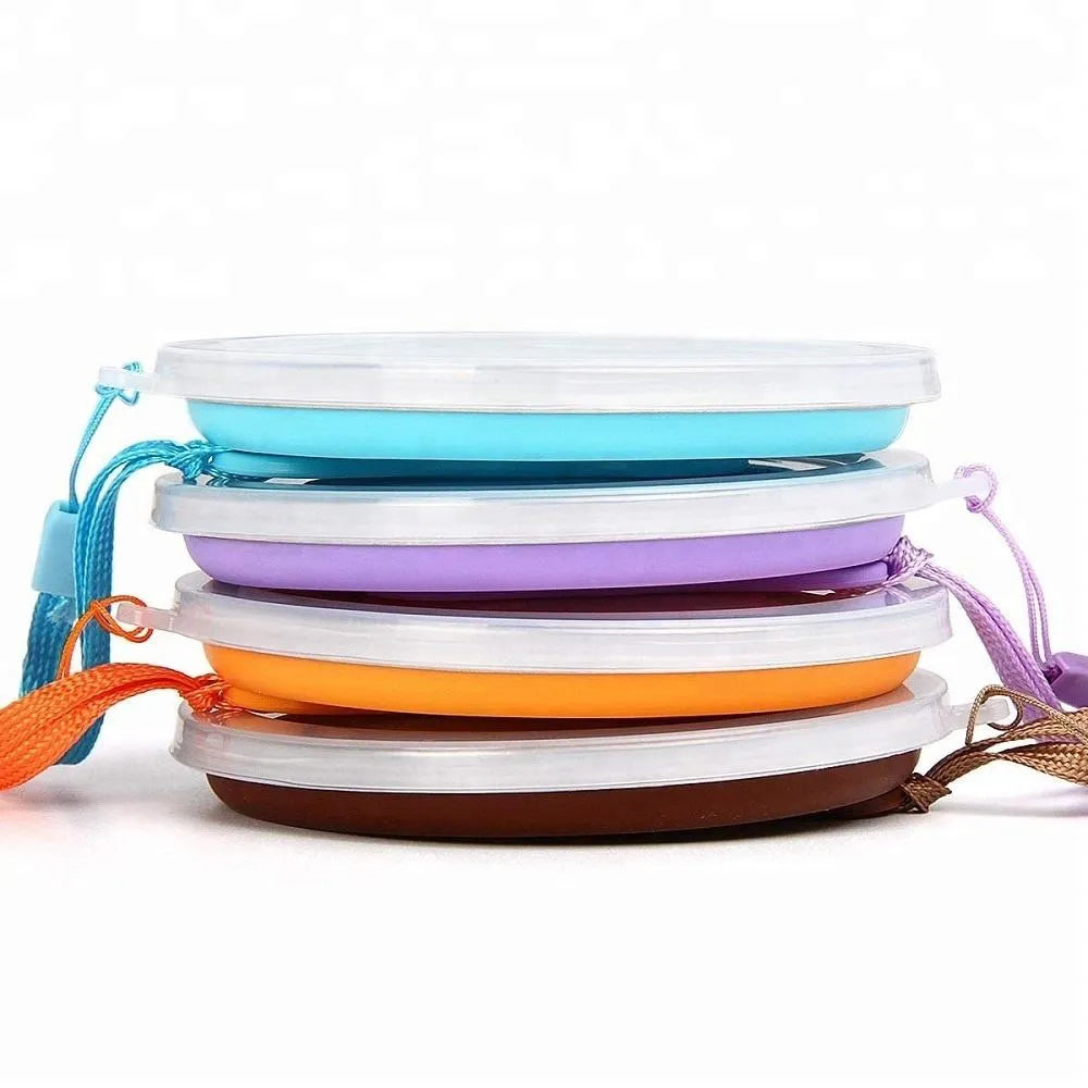 9OZ BPA Free Collapsible Silicone Travel Cups