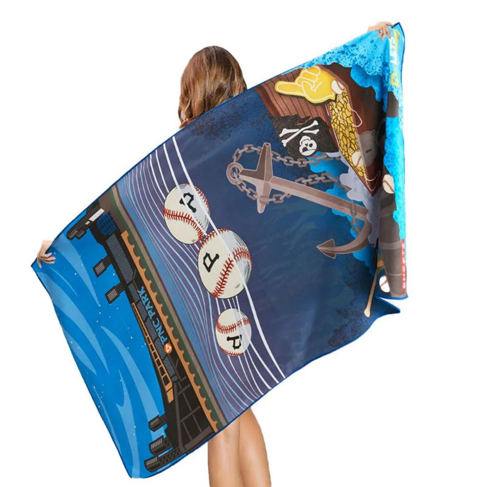 Custom Quick Dry Microfiber Beach Towel