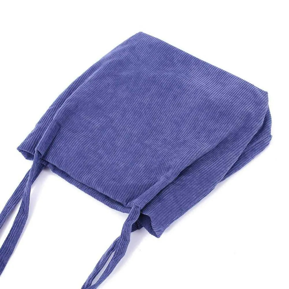 Custom Shoulder Corduroy Tote Bags