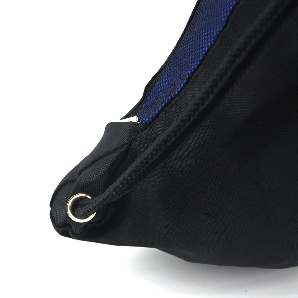 Custom Drawstring Bags with Zipper