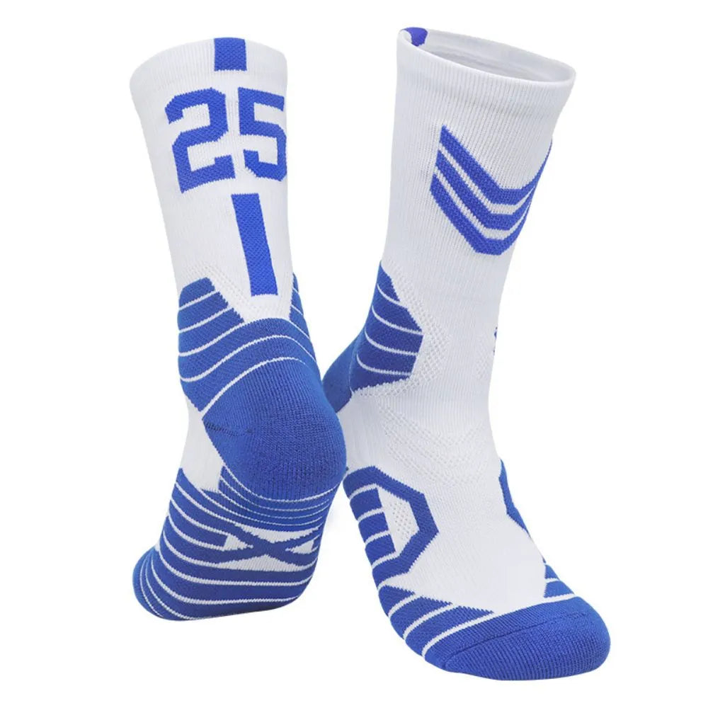 Custom Breathable Crew Compression Sports Socks