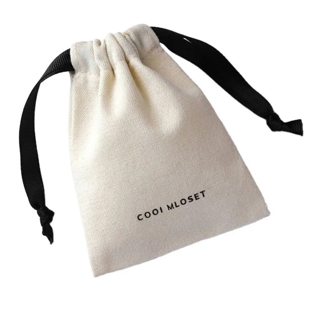 Custom Canvas Drawstring Bags