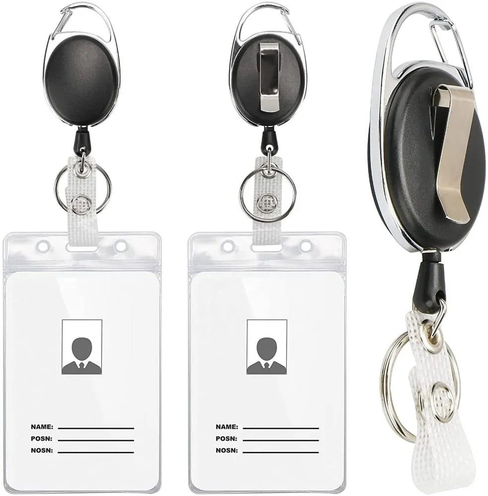 Badge Reels with Card Holder