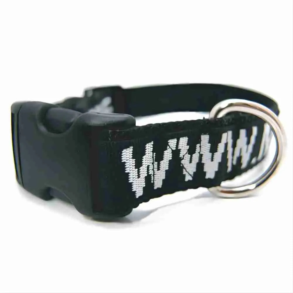 Custom Coarse Weave Pet Collar