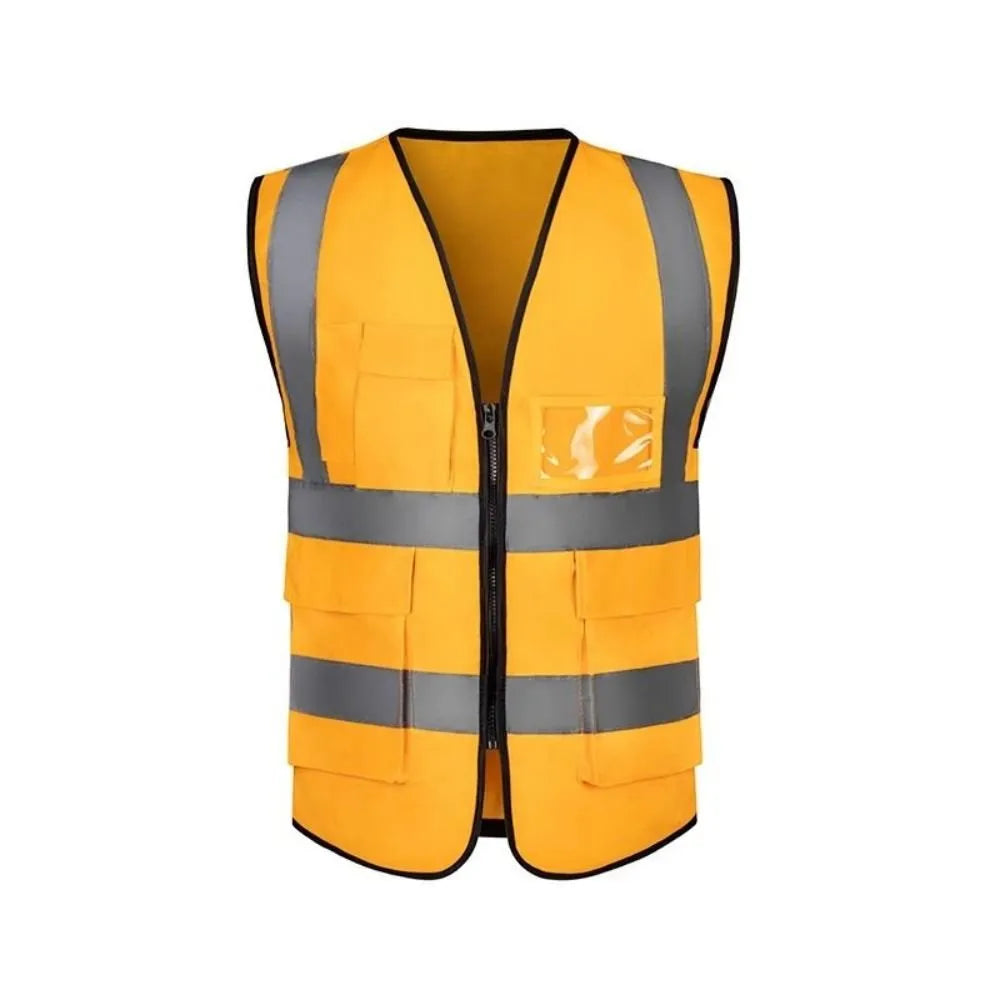 Custom Construction Security Safety Vest with Pocket