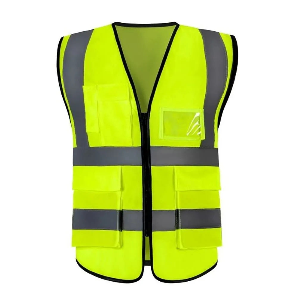 Custom Construction Security Safety Vest with Pocket
