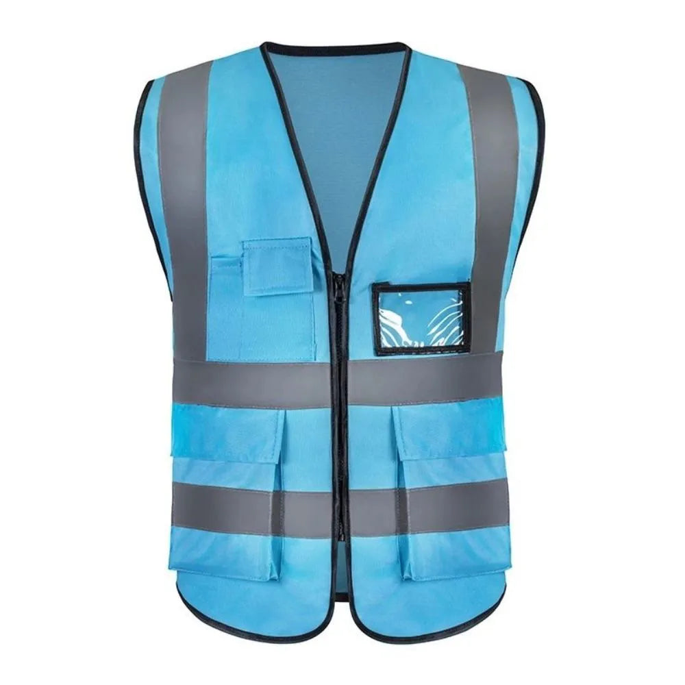 Custom Construction Security Safety Vest with Pocket