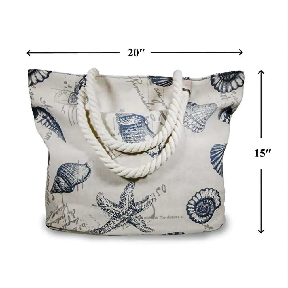 Custom 12OZ Canvas Beach Bag