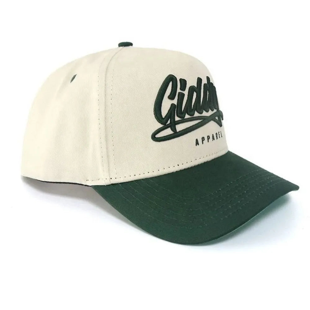 Custom 3D Embroidery Cotton Baseball Cap Hat