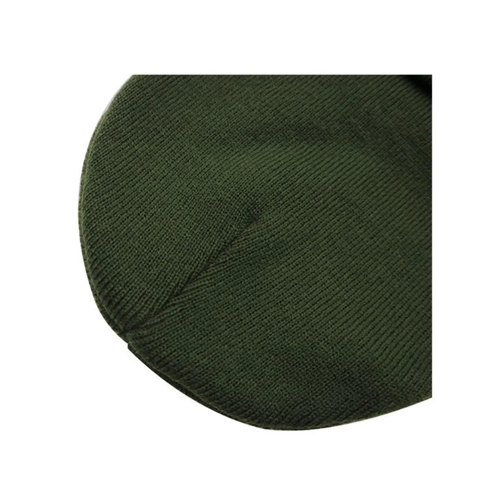Custom Beanies with Woven Label