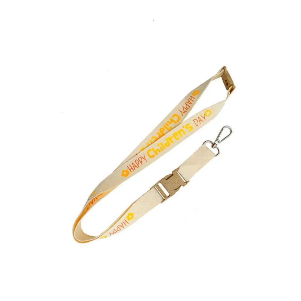 Custom Eco Friendly Cotton Lanyards