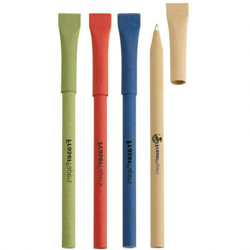 Recycled Eco friendly 100% Kraft Paper Pens