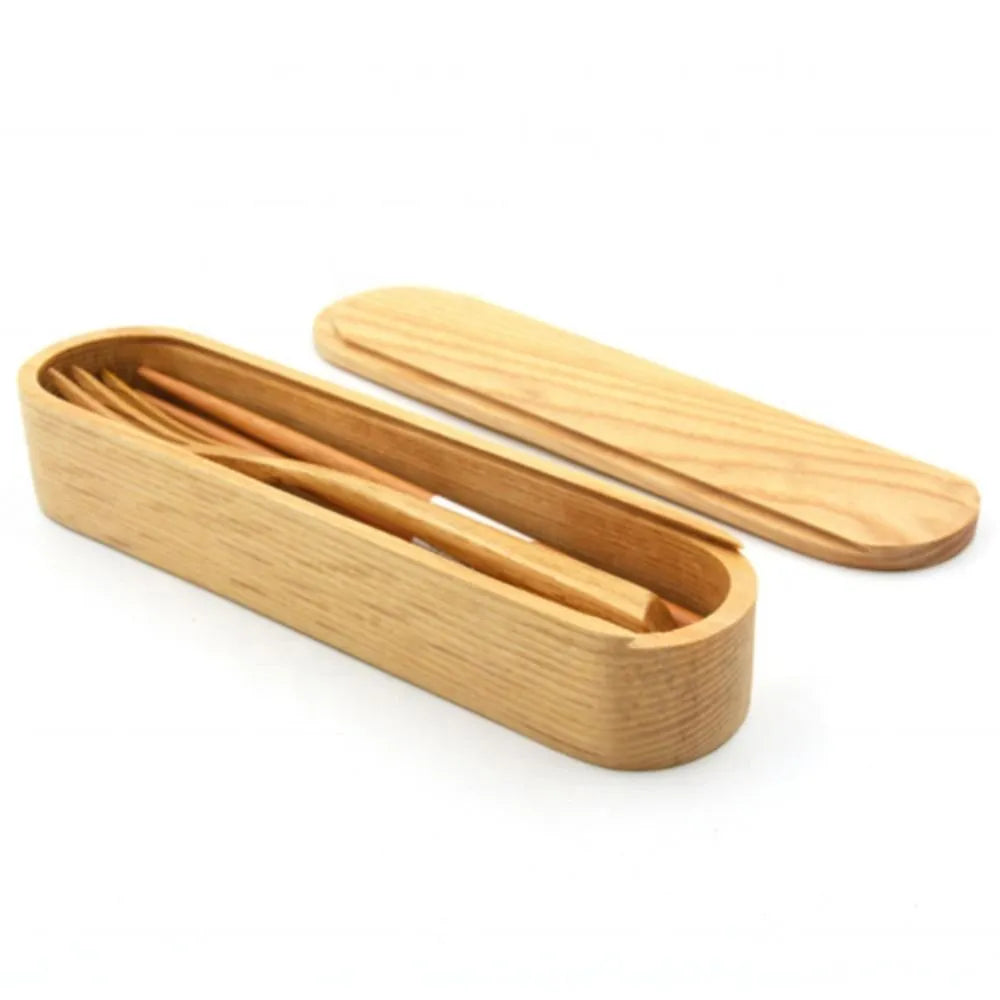 Custom Eco Friendly Wooden Cutlery Set