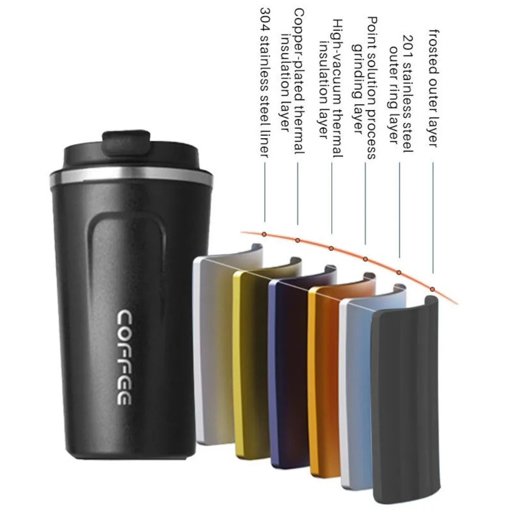 Custom Logo Insulated Coffee Travel Mug