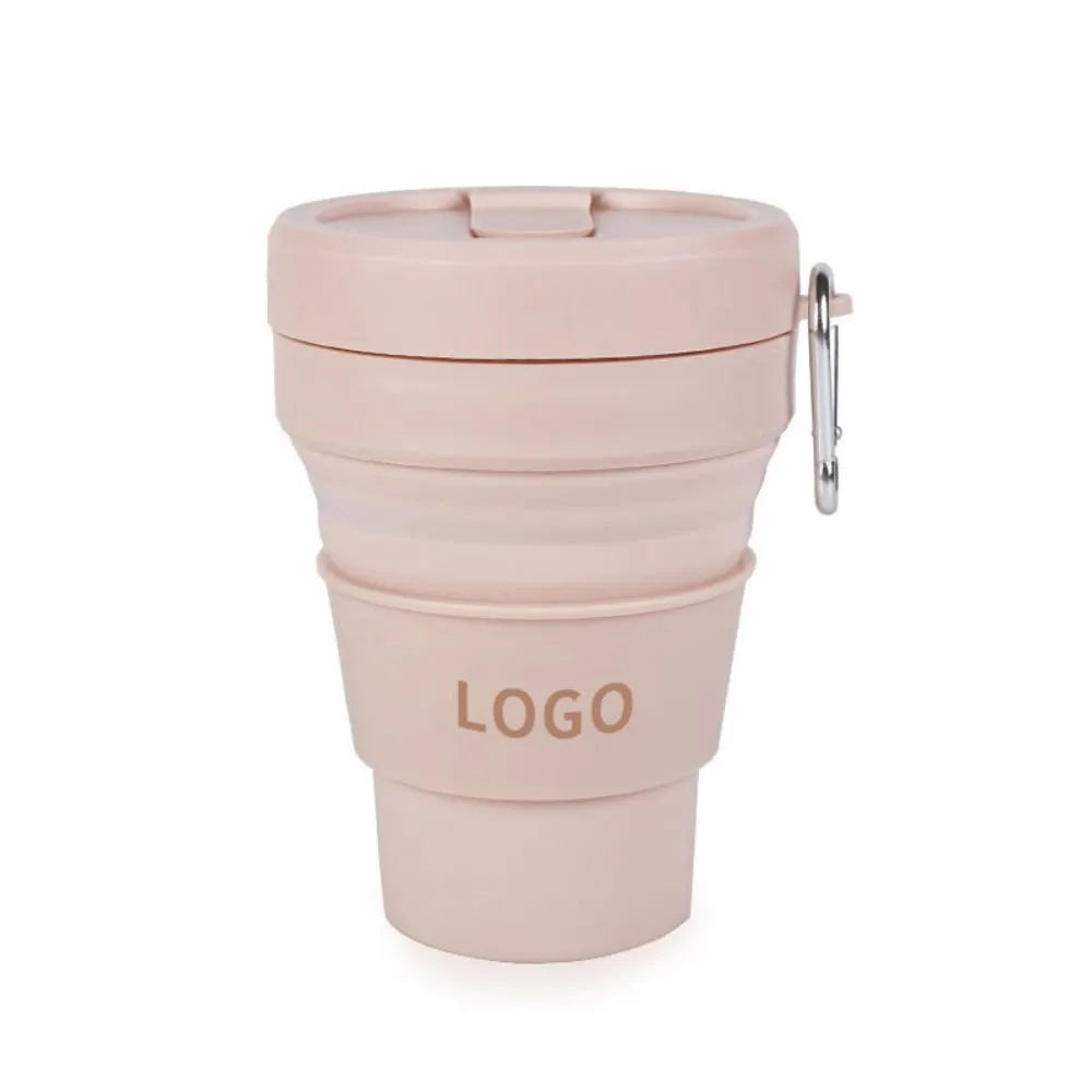 Custom Eco Reusable Collapsible Coffee Cups