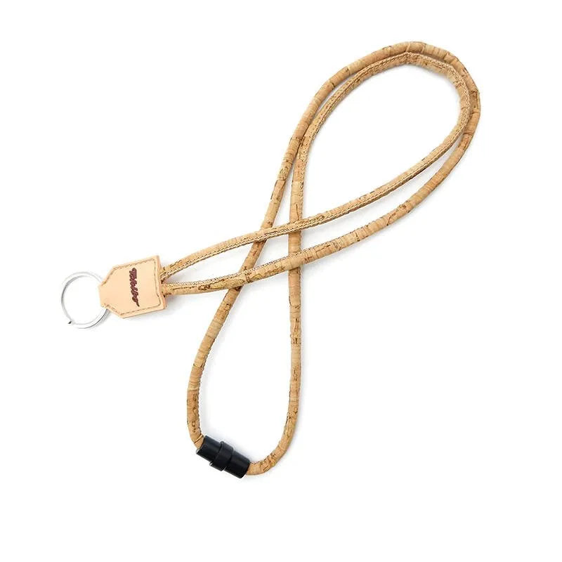 Custom Round Cork Cord Lanyards