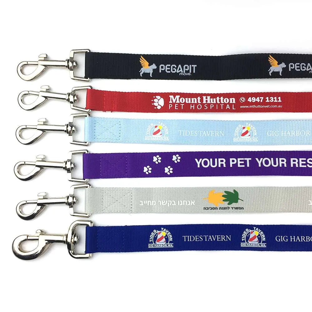 Custom Silk Screen Printed Dog Leash