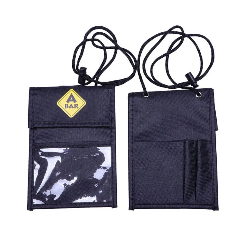 Customized 600D Oxford Fabric Neck Wallet