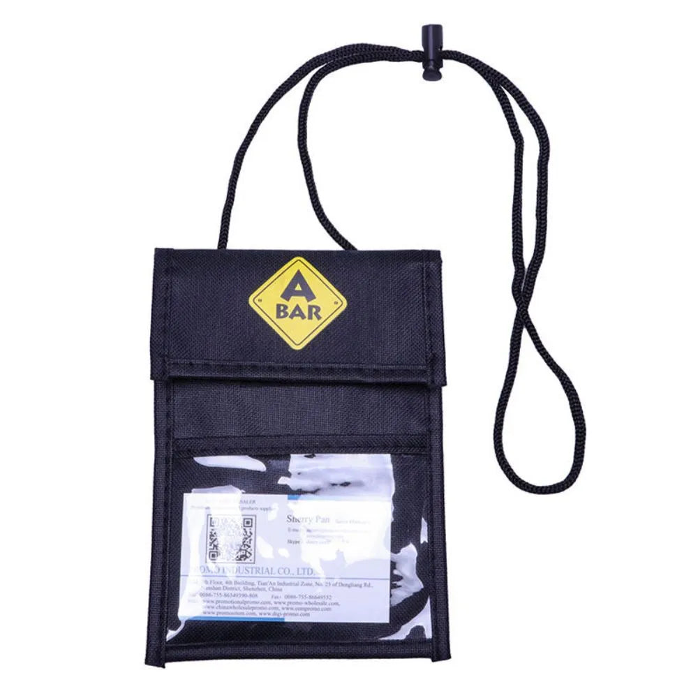 Customized 600D Oxford Fabric Neck Wallet