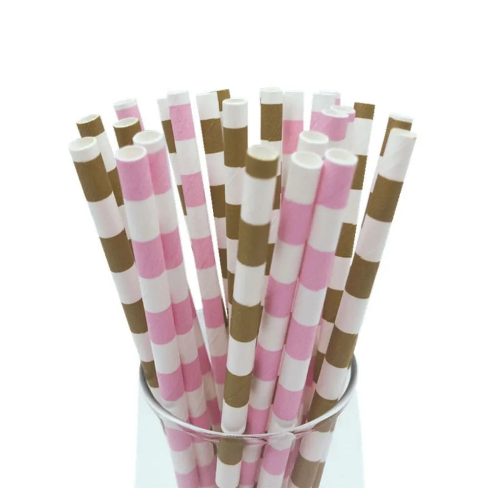 Customized Biodegradable Printed Paper Straw