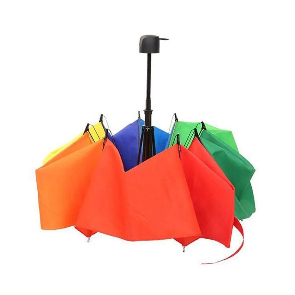 Customized Rainbow Folding Umbrella
