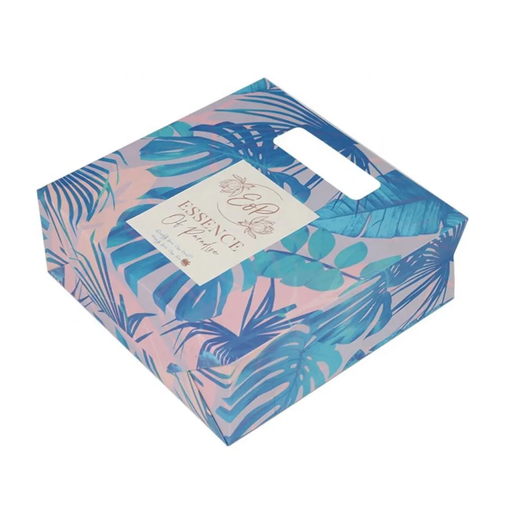 Custom Paper Gift Bags with Die Cut Handle