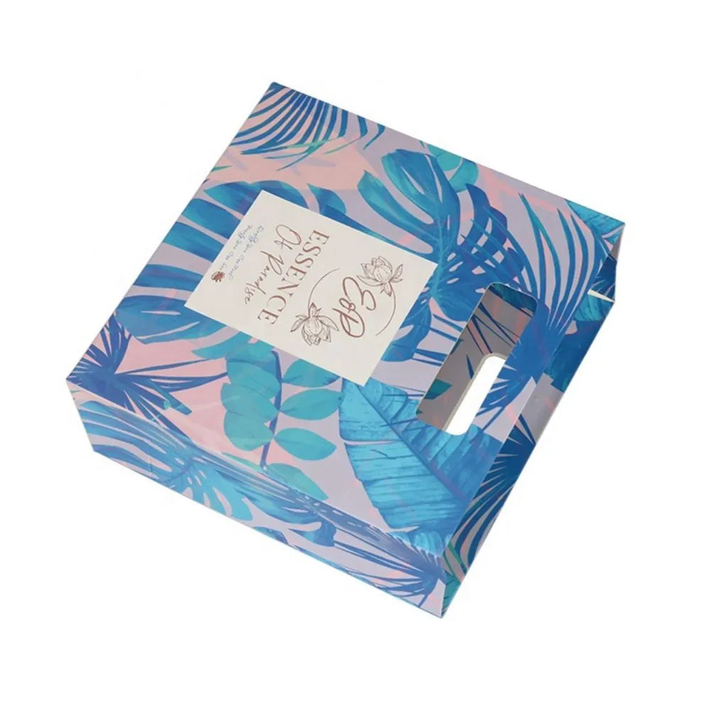 Custom Paper Gift Bags with Die Cut Handle