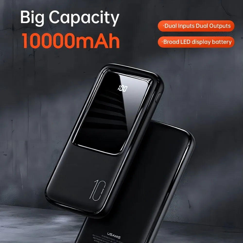 10000mAh Digital Display Power Banks