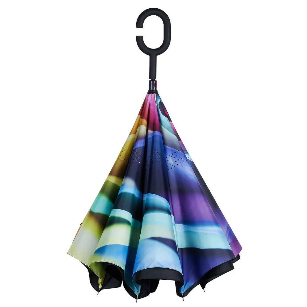 Double Layer Reverse Invert Umbrella