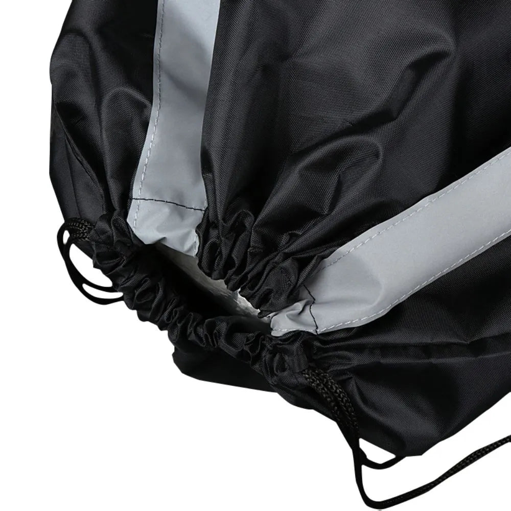 Drawstring Bags with Reflective Strap