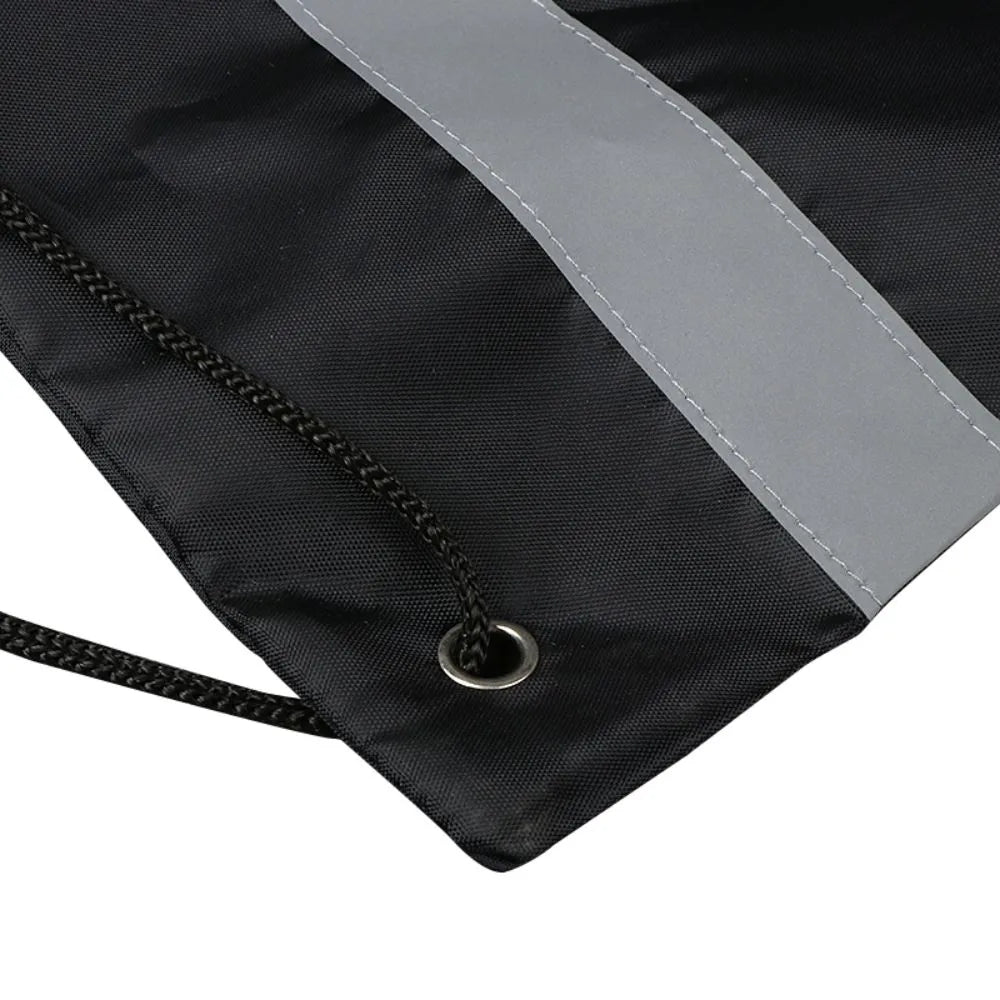 Drawstring Bags with Reflective Strap
