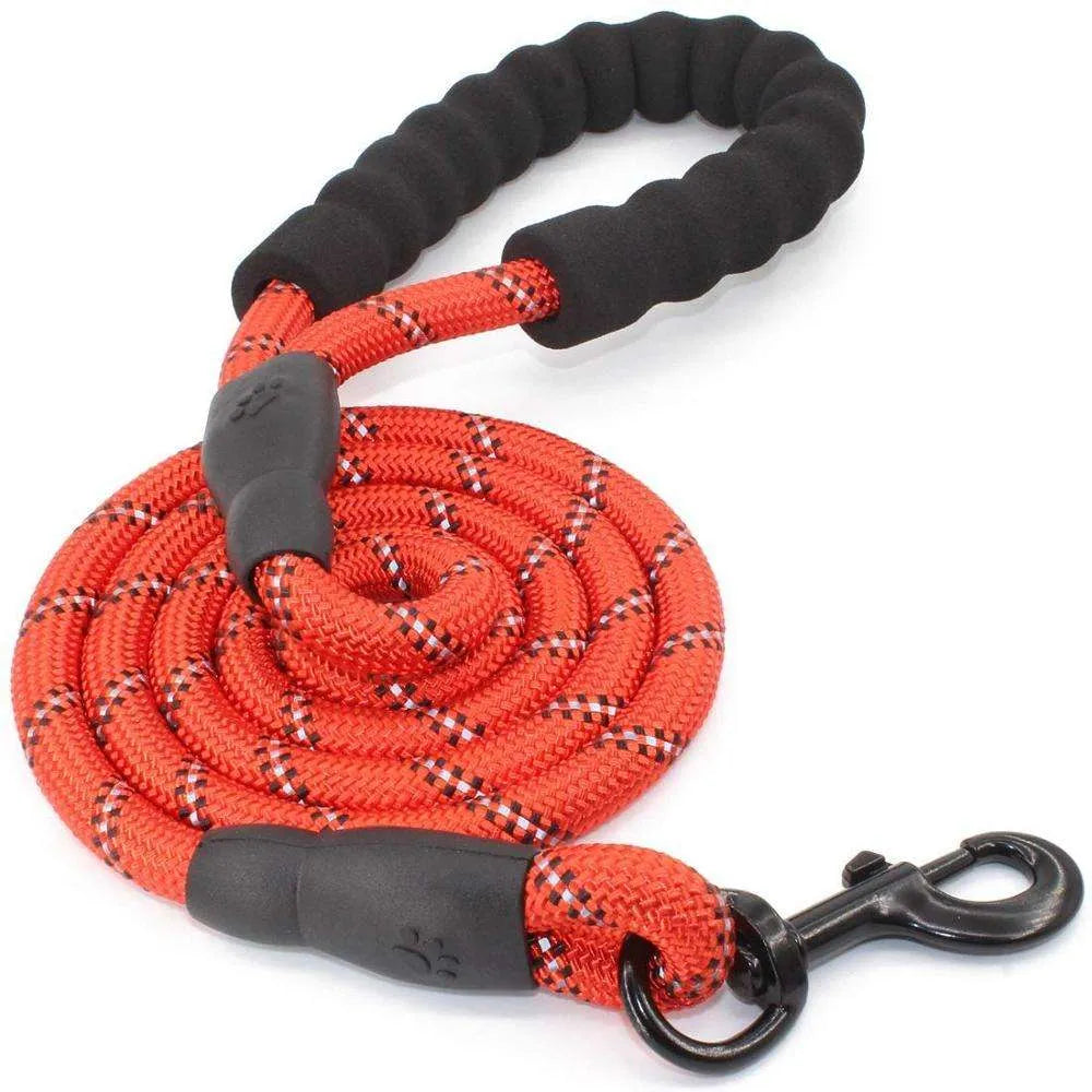 Durable Polyester Dog Leash with Reflective thread