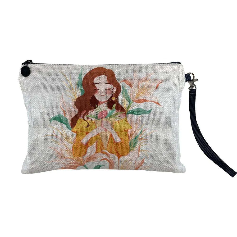 Custom Dye Sublimation Cosmetic Bag