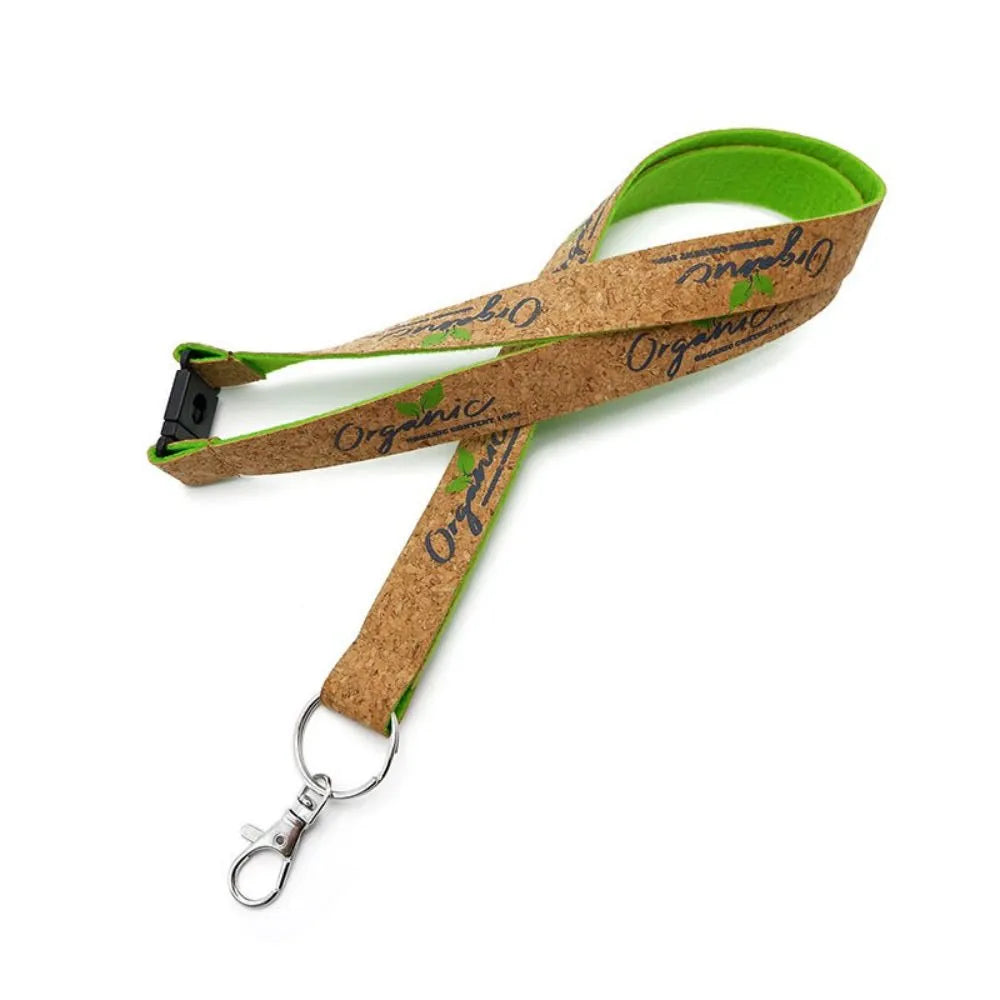 Custom Eco Friendly Cork Lanyards