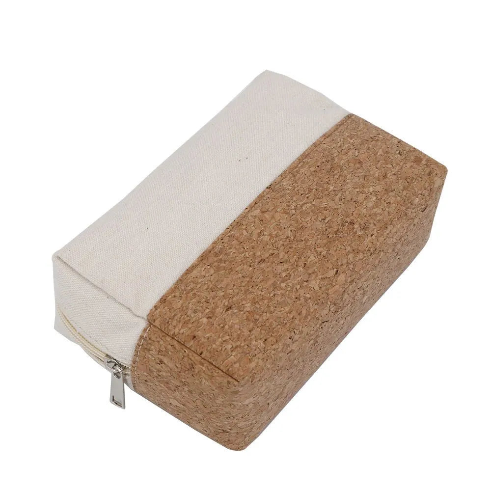Eco Friendly Natural Cork Makeup Cosmetic Bag
