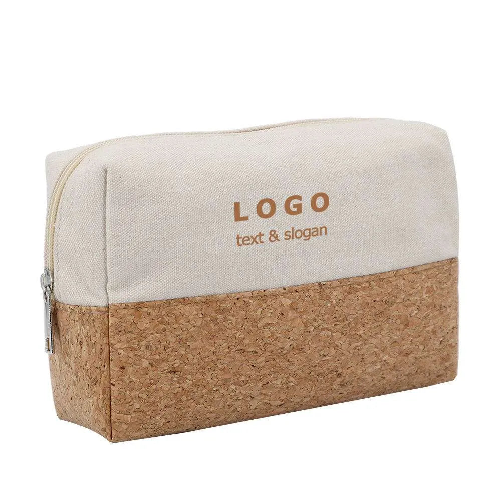Eco Friendly Natural Cork Makeup Cosmetic Bag