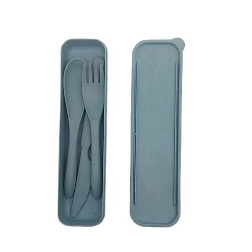 Eco-Friendly Wheat Straw Biodegrade Cutlery Set