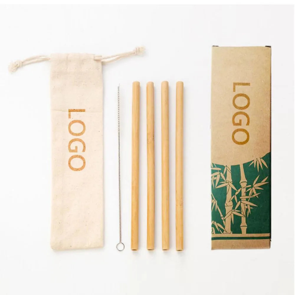 Eco-friendly Bamboo Reusable Straws